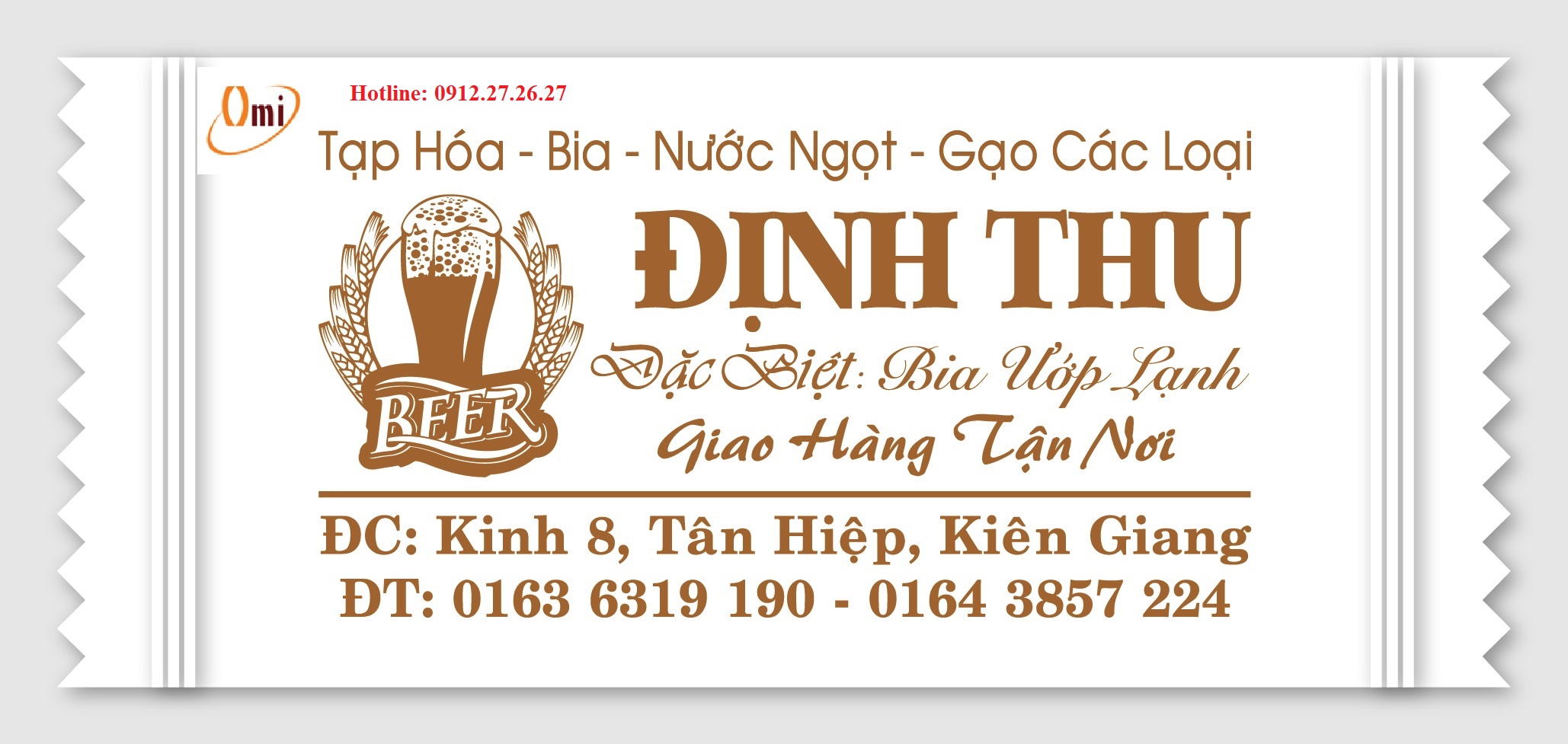 KHĂN LẠNH MÀNG NGỌC  <br>200 Đ<br>